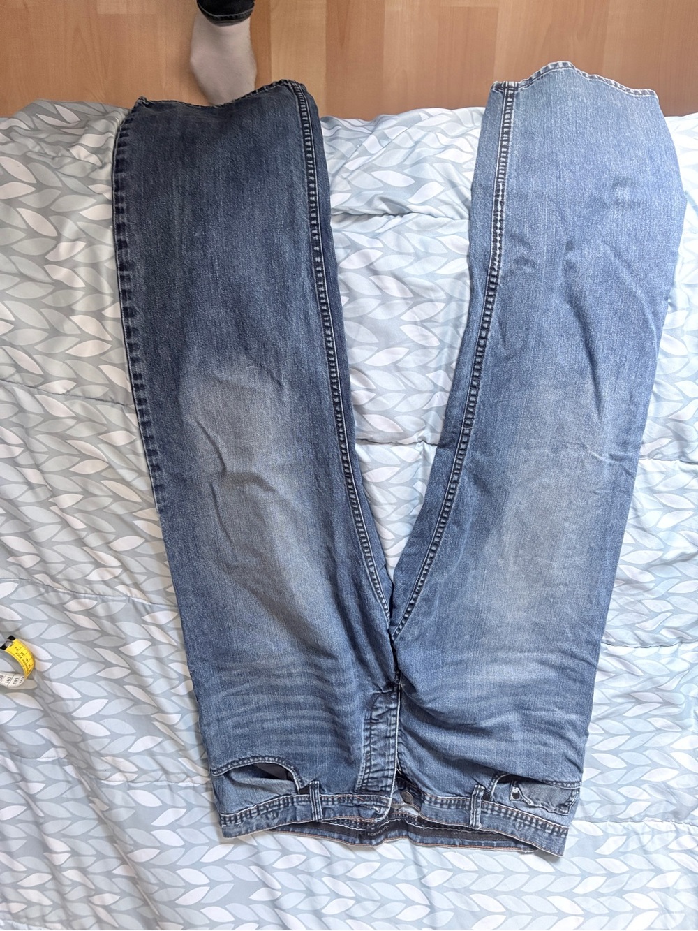 Calvin Klein Jeans relaxed men's blue denim jeans - Picture 4 of 4